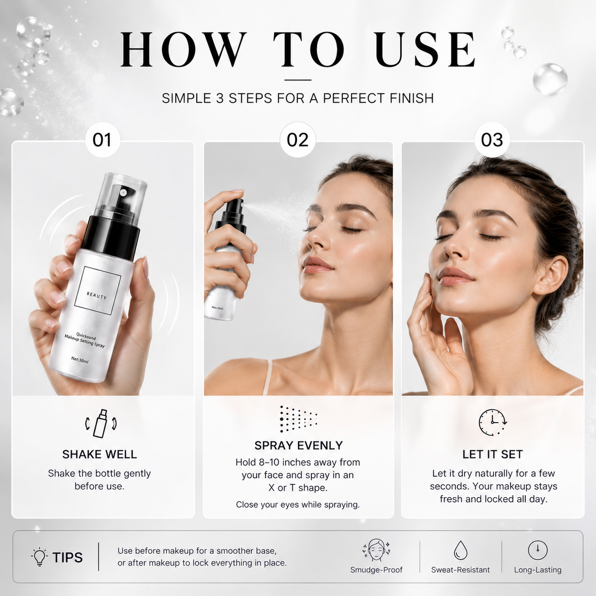 Mattifying Waterproof Makeup Setting Spray